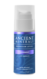 Ancient Minerals® Magnesium Lotion Goodnight 2.5 fl oz in airless pump bottle available at www.mvpselections.com