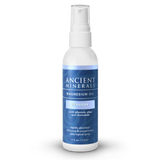 Ancient Minerals® Magnesium Oil Sensitive 4 fl oz in spray bottle available at www.mvpselections.com