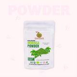 Moringa Powder 3.5 oz in White Pouch by GreenEarth