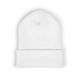 Embroidered "You Care Me" Classic Cuffed Beanie — Cozy Winter Knit Hat
