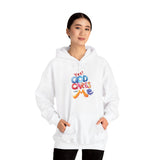 God Cares For Me Hoodie — Colorful Positive Faith Sweatshirt