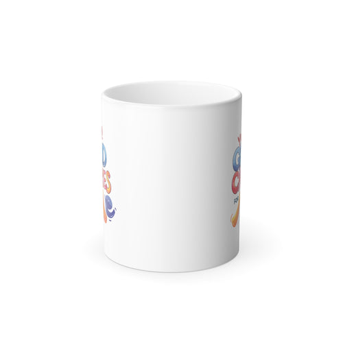 Color-Changing Mug — Cute Cartoon Bubbles 11oz