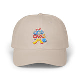 Dad Cap — "Yes! God Cares for Me" Embroidered Faith Baseball Hat