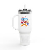 Yes! God Cares For Me 40oz Insulated Travel Mug