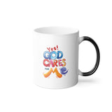 Color-Changing Mug — Cute Cartoon Bubbles 11oz