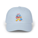 Dad Cap — "Yes! God Cares for Me" Embroidered Faith Baseball Hat