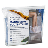 Ancient Minerals® Magnesium Footbath Kit Travel pack available at www.mvpselections.com