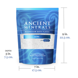 Ancient Minerals® Magnesium Bath Flakes ULTRA 1.65 lb isize 9L x 7W x 3D inches