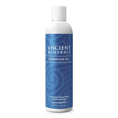 Ancient Minerals® Magnesium Gel 8 fl oz in spray bottle available at www.mvpselections.com