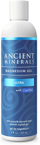 Ancient Minerals® Magnesium Gel Ultra 8 fl oz in spray bottle available at www.mvpselections.com
