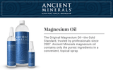 The Magnesium Oil Original Formula collection available in 4 fl. oz., 8 fl, oz, 33.8 fl oz.