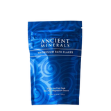 Ancient Minerals® Magnesium Bath Flakes Single Use 0.33 lb in Pouch available at www.mvpselections.com