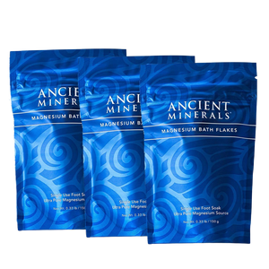Ancient Minerals® Magnesium Bath Flakes Single Use 0.33lb