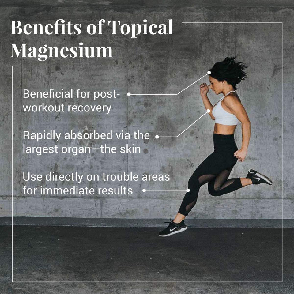 Ancient Minerals Topical Magnesium Benefits for the active person