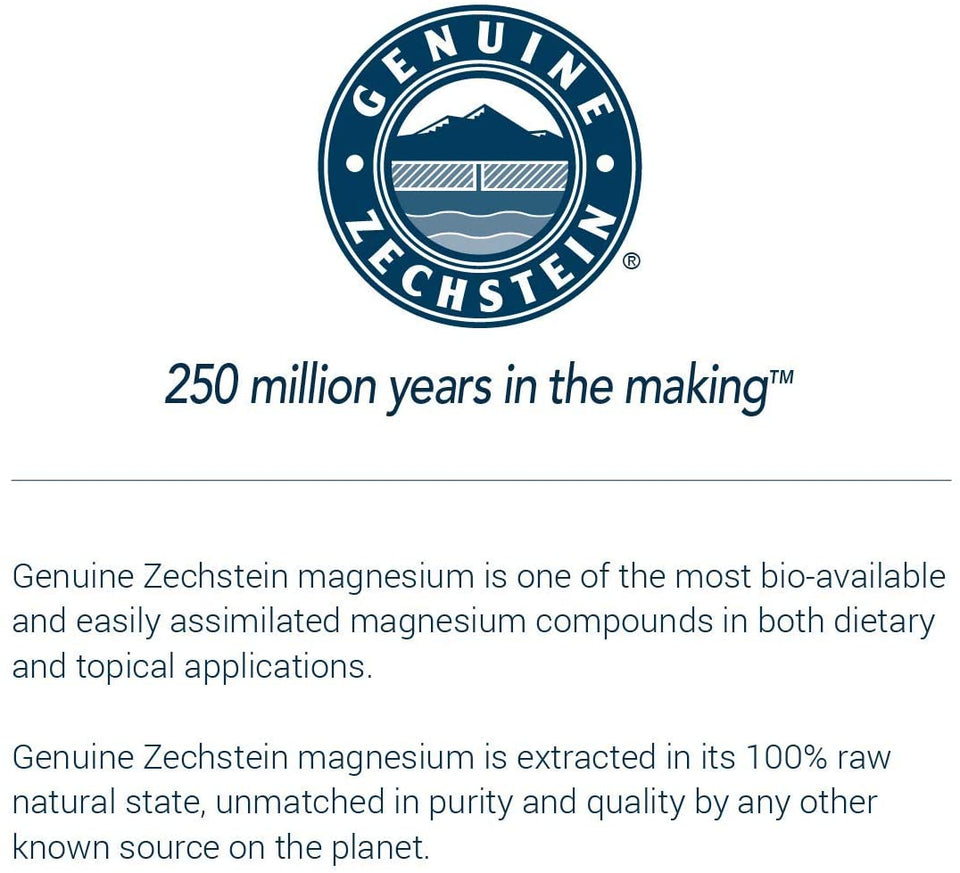 Ancient Minerals Genuine Zechstein Magnesium All Natural and Pure Ingredients