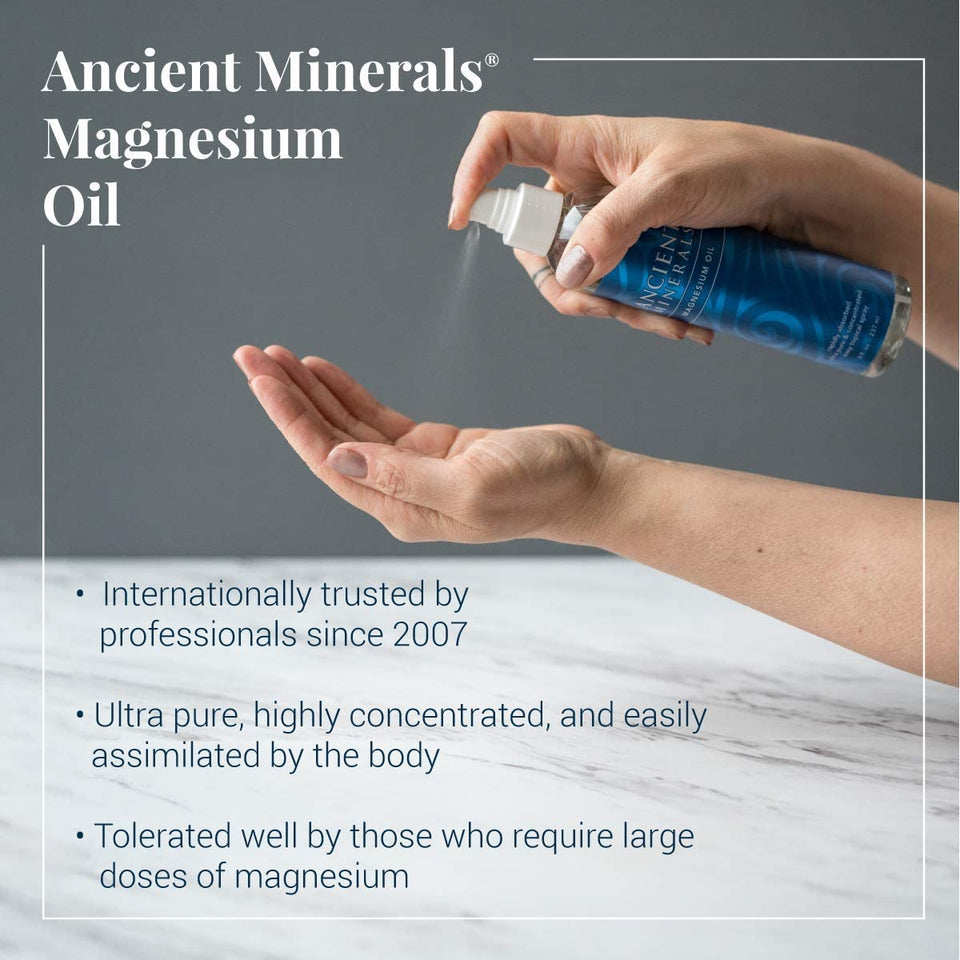 Ancient Minerals® Magnesium Oil special features