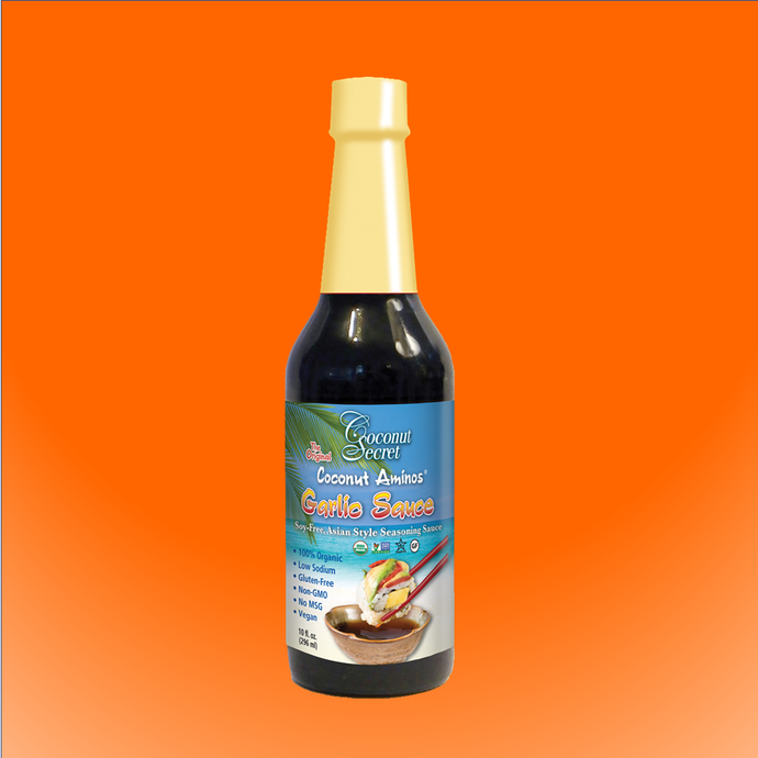 Garlic Soy-Free Organic Coconut Sauce, 10 fl. oz.
