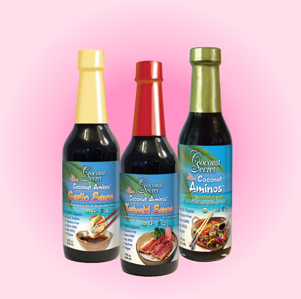 Saucy Soy-Free Coco Seasonings Set of 3
