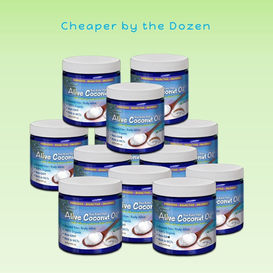 Coconut Secret® Alive Coconut Oil 16 fl. oz. 1 Dozen at $9.48/pc