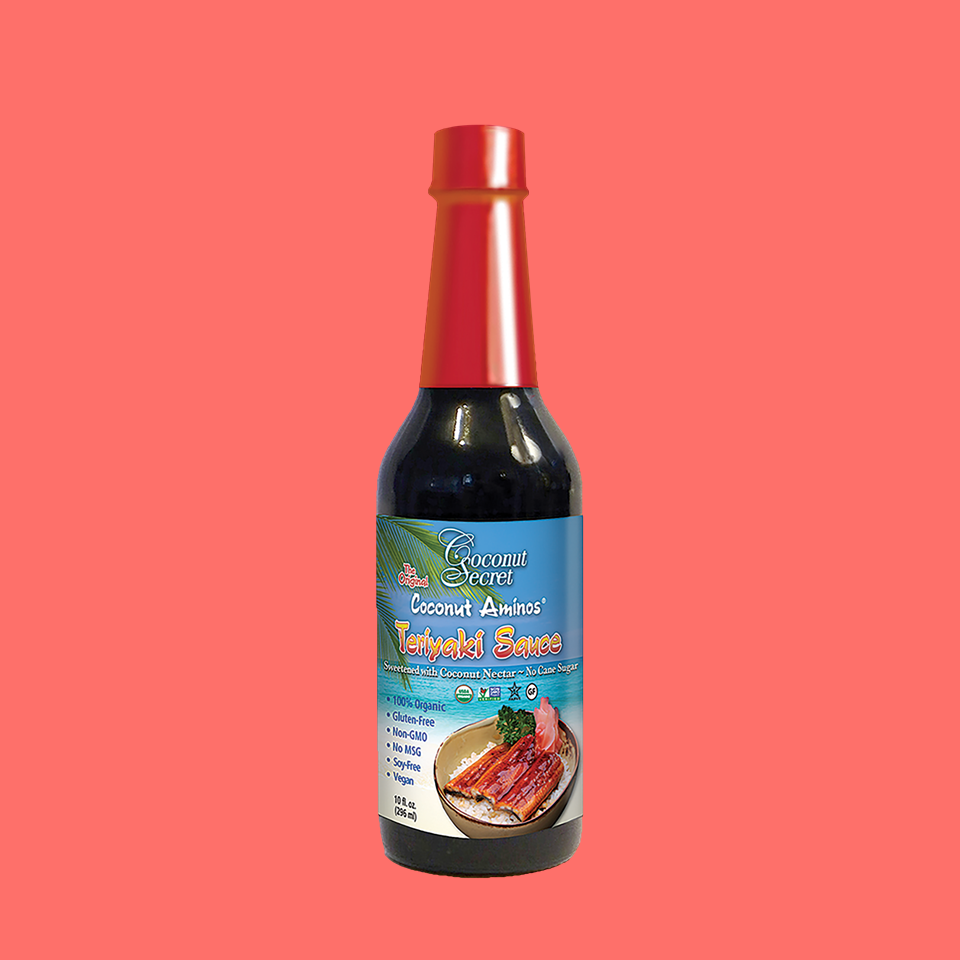 Coconut Aminos Teriyaki Soy-Free Organic Sauce 10 fl. oz. 1 Dozen at $5.91/pc