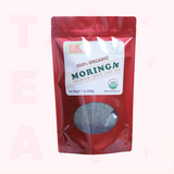 SuperSaver Pack Moringa Loose Leaf Tea 7 oz in Red Pouch by GreenEarth